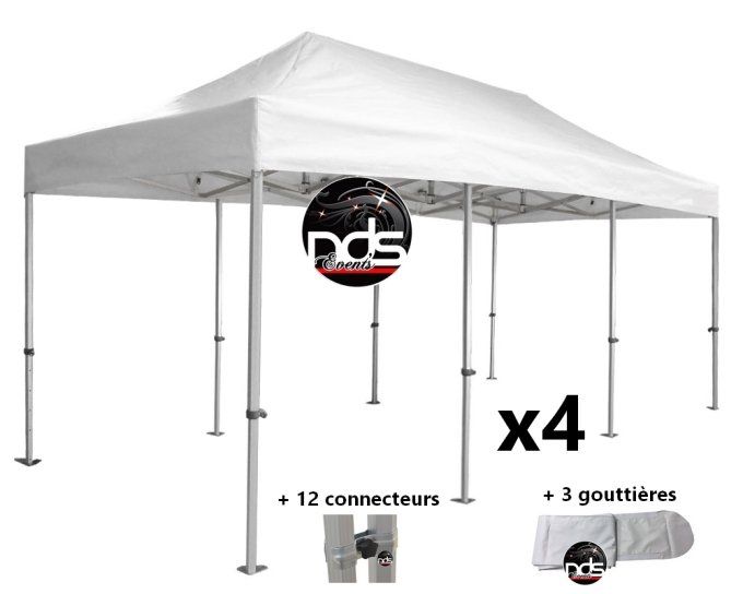 Structure de réception 96m² 6x16m