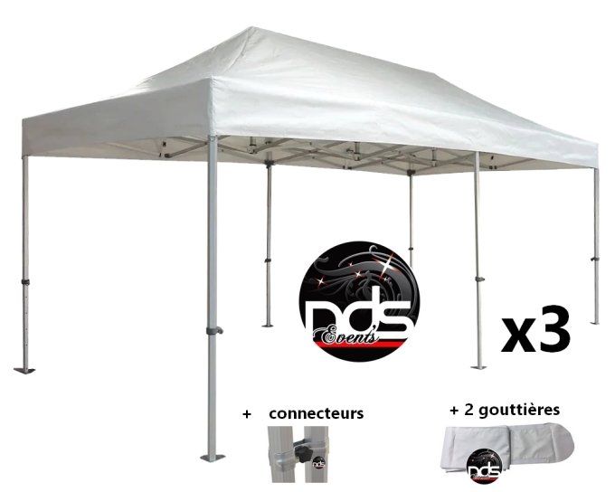 Structure de réception 96m² 4x24m