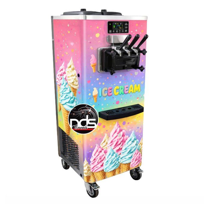 Machine à glace à l'italienne - Consommables inclus
