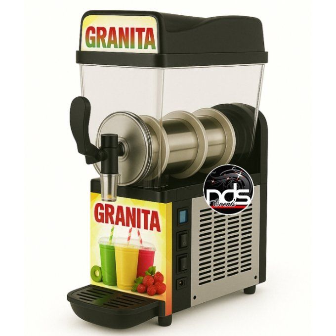Machine à Granita 1x12 litres - Consommables inclus